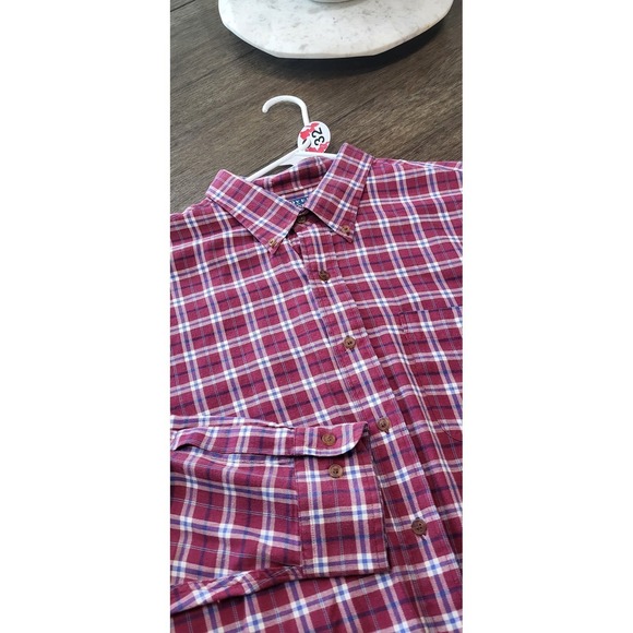 Dover Saddlery Other - Vintage 90s Dover Dress Plaid Long Sleeve Shirt Mens 2XL Mint Condition #32